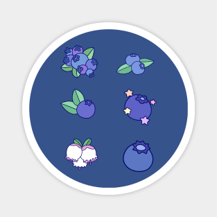 Blueberries! Magnet